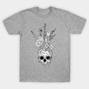 Head full of flowers T-Shirt